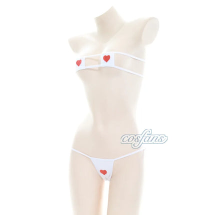 Summer Beach Mini Bikini Set Women Sexy Underwear Temptation Lingerie Outfit Erotic Costumes