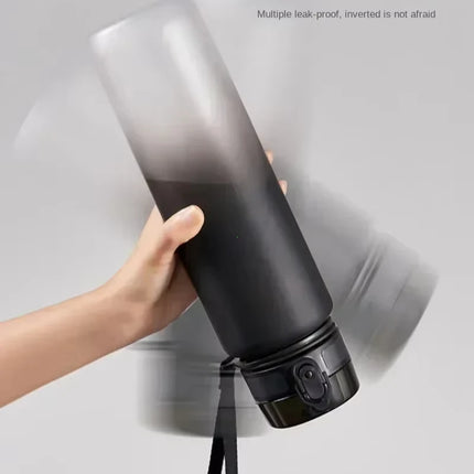 1 Liter Sports Water Bottle Large Capacity  Men Women Summer Portable Plastic Bottle for Outdoor Travel Fitness Drinkware