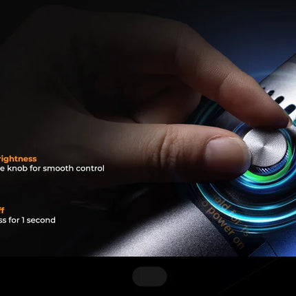 K&F CONCEPT SP25C 25W RGB Photography Flashlight with Mount Stand 20 Gobo 9000mAh Zoomable Video Spotlight 4000 Lux Studio Light