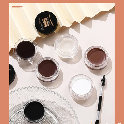 Dragon Ranee 6color Wild Eyebrow Styling Eyebrow Cream Styling Eyebrow Gel Soap Wax White Eyebrow Cream