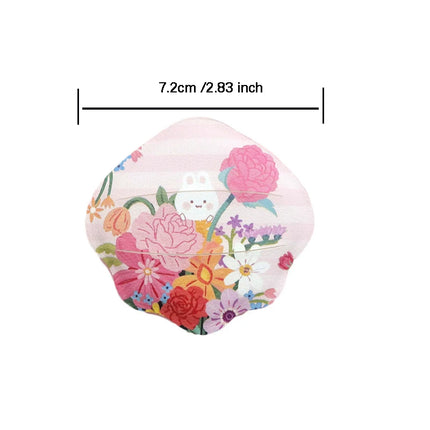 1 cute rabbit shell marshmallow air cushion powder puff thick rubycell shell shape makeup powder puff dry and wet dual-use