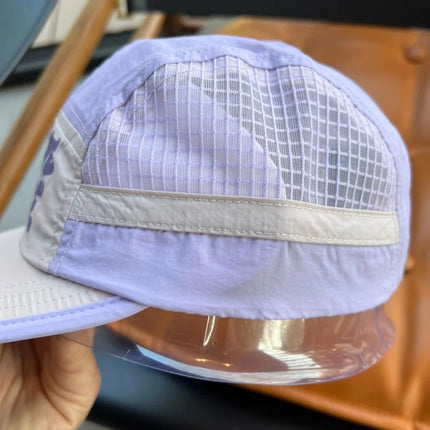 Quick-Dry Lightweight Baseball Cap - Visor Peaked Hat, Breathable Mesh, UV Protection Sunshade, Stylish Versatile All-Match Cap