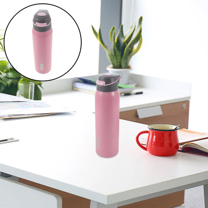 Adaptive Drinking Cup 350ml Spill-Proof Feeding Insulated Tumbler Dysphagia Cup with Straw Non-Spill Nursing Beakers for Elderly