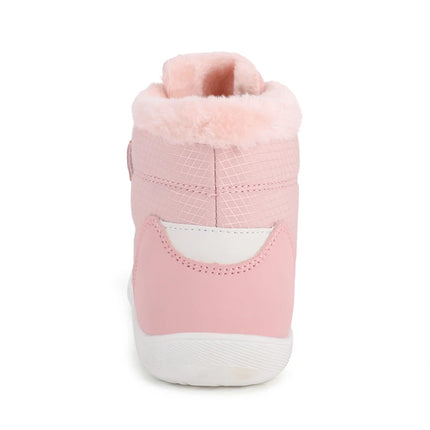 2024 Kids Wide Toe Barefoot Snow Boots | Boys/Girls Winter Minimalist Sneakers | Girls Boys Warm Boot Toddler Little Big Kids