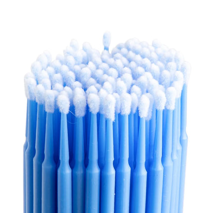 500/1000PCS Micro Brushes Eyelash Brushes Crystal Swab Microbrushes Eyelash Extension Tools Grafting Lash Removing Applicators