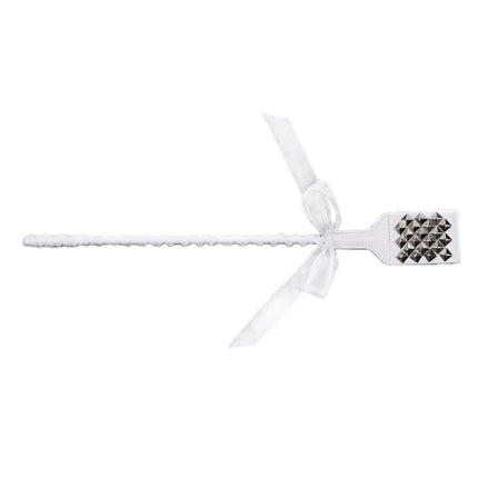 White Leather Bow-Knot Palm Clap Spanking Paddle Whips Fetish Slave Bdsm Spank Flogger Fantasy Couples Sexy Adult Games Cosplay