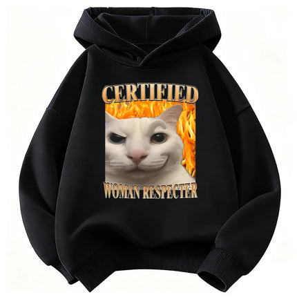 Fashion Hoodie Y2k Kids Cat Children's Sweatshirt Cute Harajuku Hoody for Boys Girls Autumn Winter Casual Hoodies