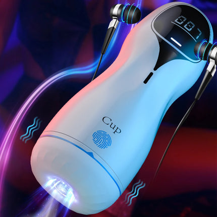 Automatic Male Masturbator Cup Pocket Pussy Blowjob Sex Toy Clamping Masturbator Long Battery Life Adult Sex Toys For Men 18+