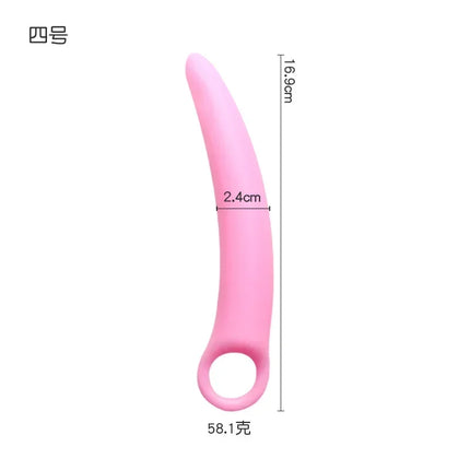 New Silicone Crescent Anal Plug Female Butt Plug Dildo Anal Stimulation G-Spot Masturbation Adult Sex Toys for Women Men