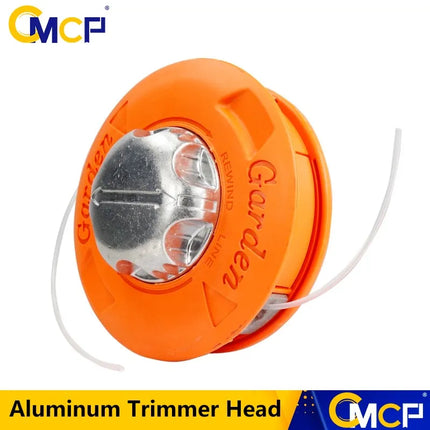CMCP M10 Aluminum Nylon Brush Mower Bump Spool Grass Trimmer 2 Lines Cutter Head Thread Line String Saw Power Brush Cutter