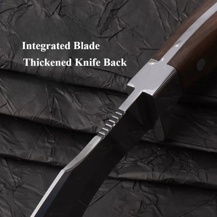 Stainless steel butcher knife with a handle sharp meat knife used for cutting bones boning knife professional kitchen chef knife