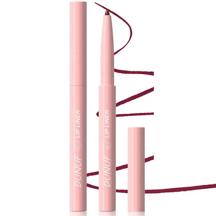 12 Colors Matte Lip Liner Set Long-Lasting Waterproof Lip Pencils with Precise Application Smooth Texture for Defined Lip Contou