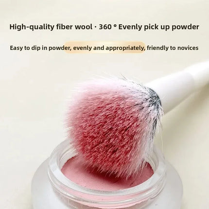 Cloud Porcelain 8-Piece Eyeshadow Brush Set Soft Bristle Blade Edge Eyeshadow Brush Nasal Shadow Brush Eye Makeup Diffusion Brus