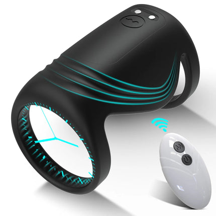APP Control Vibrating Cock Ring For Men Clitoris Stimulation Ejaculation Delay Penis Ring Adult Supplies Sex Toy For Couples