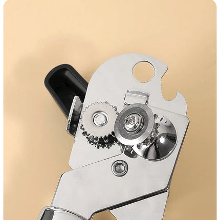 Professional Iron Manual Can Opener Multifunctional Stainless Steel Beer Handle Can Opener Kitchen Gadgets Bottle Openers Jar