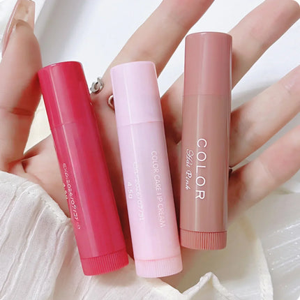 1PC Moisturizing Color Lipstick Lip Balm Waterproof, Nourish and Non-greasy, Lip Gloss, Beauty Lips Makeup Cosmetic