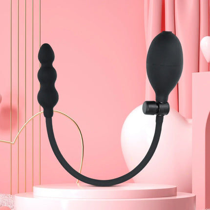 Inflatable Anal Plug Adult Sex Toy Dildo Pump Butt Plug Anal Dilator BDSM Sex Toy for Enjoying Sex Pleasure