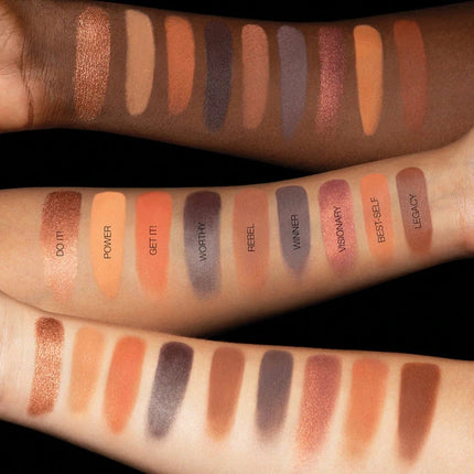 Hudabeauty 18 Colors Empowered Eyeshadow Palette High Pigmentation Eye Makeup New Nude PALETTE Matte Charming Glitter Shadow