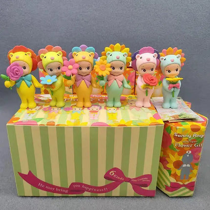 Sunshine Angel Party Angel Children's Christmas Birthday Gift Flower Gift Series Trendy Doll Car Decoration Doll Cute Blind Box