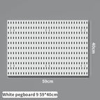 White pegboard 9