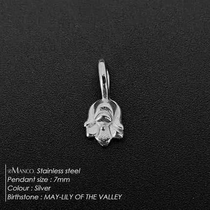 eManco Gold Color Stainless Steel Diverse Flower Charms Natural Style for DIY Jewelry  Everyday Use Factory Direct Sales