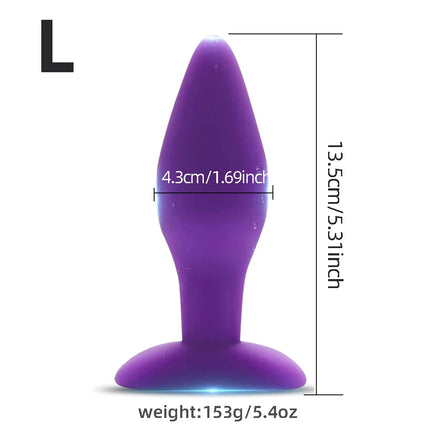 Silicone Plug Anal Butt Plug Analplug Dilator Dildo Prosate Massager Adult Games Sexy Toys for Men Women Couples Female Sex Shop