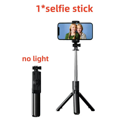 Newly upgraded selfie tripod wireless Bluetooth multifunctional handheld gimbal stabilizer, suitable for outdoor sports shooting