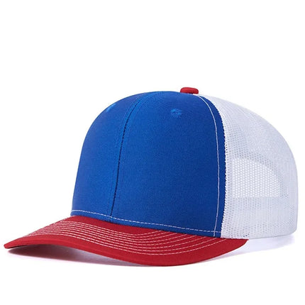 Summer Unisex Slight Curved Brim Trucker Hat Hot Sale Breathable Casual Cap for Men Women Outdoor Daily Wear