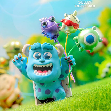 Genuine Pixar Cosbi Balloon Collection Mystery Blind Box Mini Action Figure Desktop Decor Collectible Toy Gift For Anime Fans