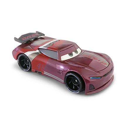 Disney Cars Electroplated Golden Racing Car 1/55 Metal Die Casting Model Alloy Material Anime Figure Kids Toys Birthday Gifts