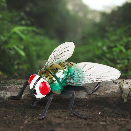 Fly Toys Fly Animal Model Ornament Toy Props Flies Figures for Kids