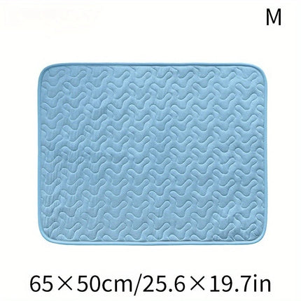 KEMORELA  Dog Cooling Mat Summer Lightweight And Easy To Clean Keep Pets Cool All Summer Long Medium And Large Dogs Pet Supplies