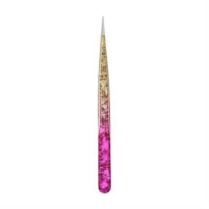 1 Pc Eyelash Tweezers Ice Flower Anti-static 3D Accurate Eyebrow Grafting False Lashes Extension Supplies Makeup Tweezer Tools