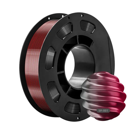 Dual-color PLA Silk 200g 3D Printing Materials 1.75mm 3D Printer Filament for FDM Non-toxic Vacuum Packaging Eco-Friendly