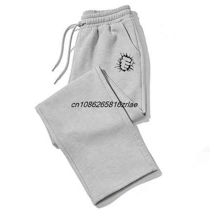 2026 Mens Sweatpants Printing Fashion Trend Jogging Trousers Versatile Soft High Quality Street Elastic Waist Casual Pants