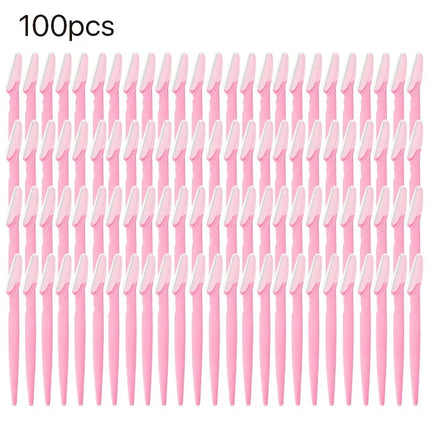 5-100PCS Eyebrow Trimmer Blade Face Razor 1 Color Face Blade Shavers Hair Remover Shaver Safety Razor Microblading Too