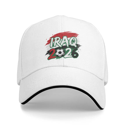 Women Men Iraq Flag Iraqi Outdoor Hat  Trucker Cap Casual Baseball Cap Snapback Hats