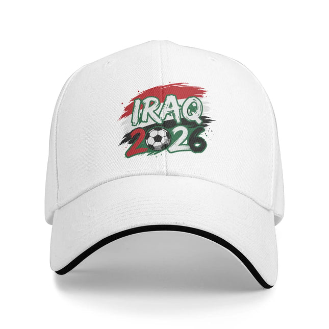 Women Men Iraq Flag Iraqi Outdoor Hat  Trucker Cap Casual Baseball Cap Snapback Hats
