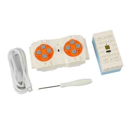 Mould King 4.0 Smart Charging Battery Box with Dual Remote & APP Control for MOC Building Blocks Power Functions