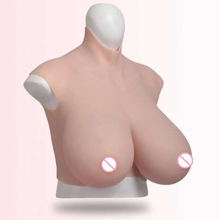 Dokier K Cup Fake Boobs Realistic Silicone Breast Forms For Crossdressing Drag Queen Shemale Crossdresser Transgender Big Boobs - VIBRATEUR