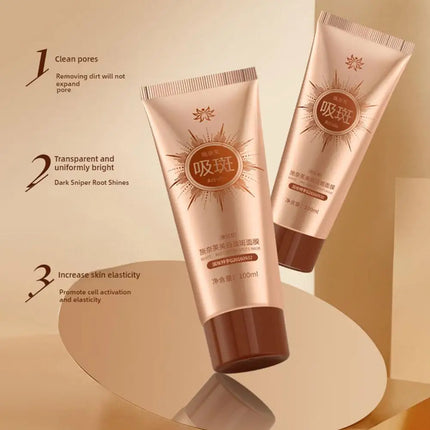 Spots Peel-Off Facial Mask Anti-Blemish Freckle Brightening Off Mask Deeply Clean Pore Tightening Moisturize Glowing Skin