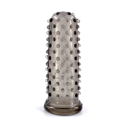 Silicone Reusable Finger Penis Sleeve Condoms Sex Toys For Woman Men Couple Lesbian Cock Ring Clit Stimulate Orgasm G Spot