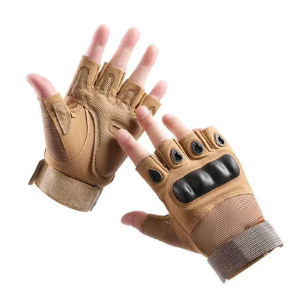 Half-finger outdoor hunting tactical gloves training fitness anti-skid cycling sports breathable wear resistance