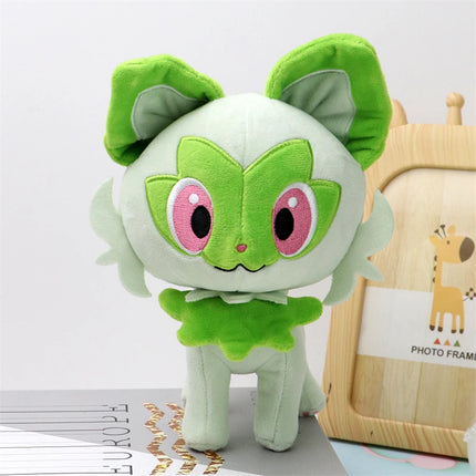 Pokemon Sprigatito Meowscarada Floragato Soft Plush Toys Cute Anime Quaxly Fuecoco Crocalor Stuffed Animal Plush Dolls Gifts