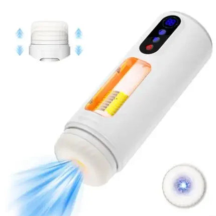 Male Masturbator Automatic Vibration Vagina Blowjob Machine Soft Pussy Penis Pump Masturbation Cup Sex Toys for Men Sex Machine