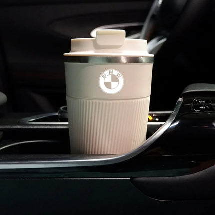 NEW Stainless Steel Coffee Thermos Mug Car Vacuum Flask Travel Thermal Cup For BMW X1 X3 X4 X5 X6 X7 F10 F20 F30 G20 G30 E46 E60