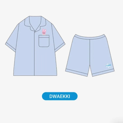 2025 SKZOO high quality cartoon image explosion group all pajamas set idol style