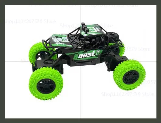 Hot RC Race Car For Kids Off Road Remote Control Car With Colorful LED Lights Rubber Tires Boys Gifts Toys For Outdoor Play