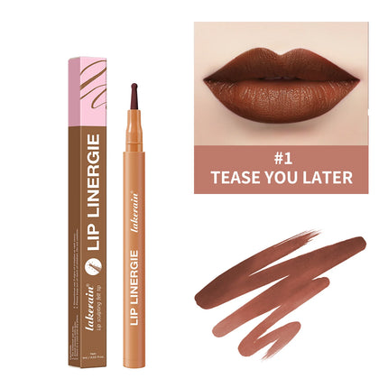8 Colors Lip Lingerie Lip Liner Long Lasting Waterproof Stain Transfer Proof Smudge Resistant Color No Bleed Formula Cosmetics