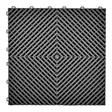 Diy 2026 Factory Wholesalers Price Strength Car Garage Floor Grate Plastic Modular Interlocking Tiles Pp Garage Floor Tiles